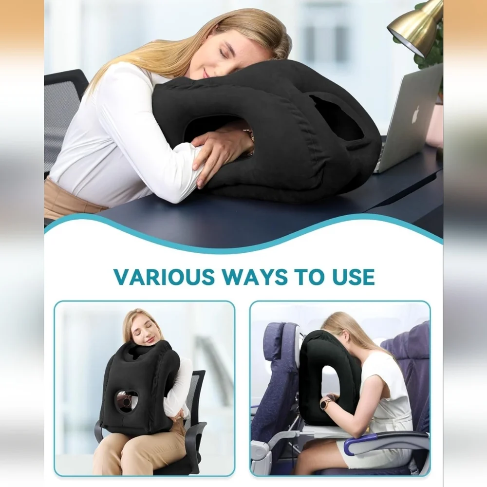 Inflatable Travel Pillow